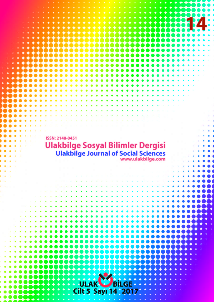 Cilt 5 Sayı 14 kapak